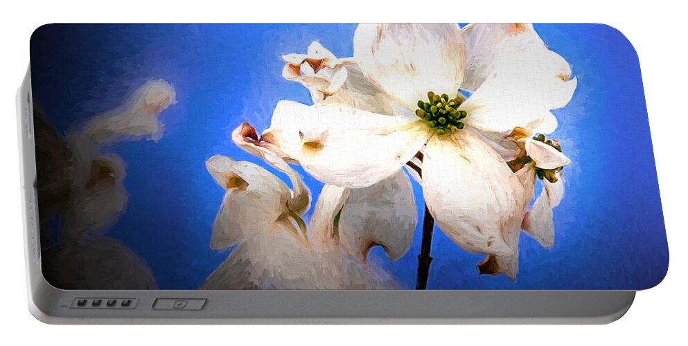 Flower Portable Battery Charger featuring the photograph Every Spring by Ches Black