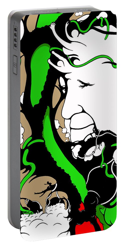 Pope Portable Battery Charger featuring the digital art Eyes of Faith by Craig Tilley