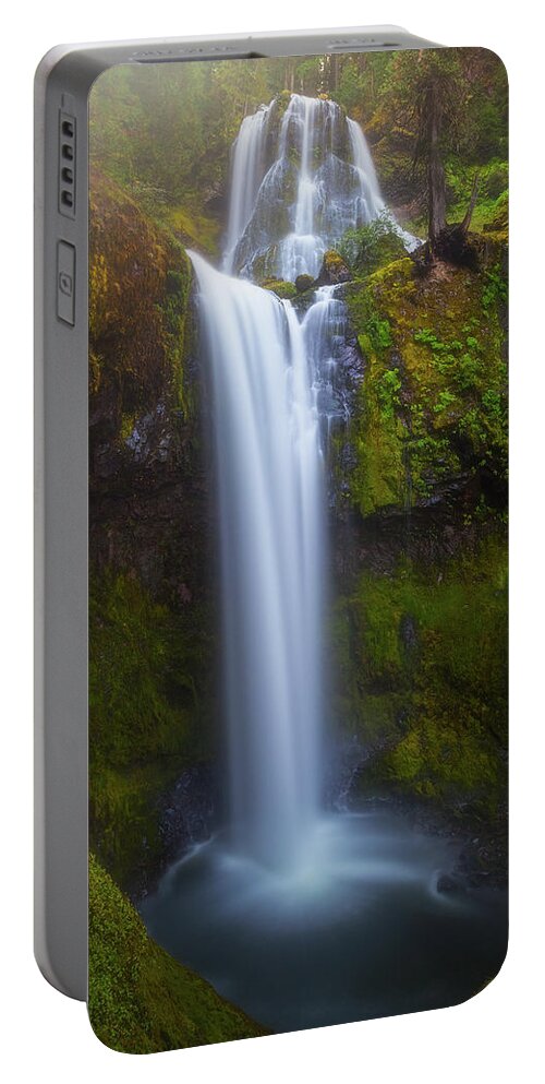 Waterfall Portable Battery Charger featuring the photograph Fall Creek Falls by Darren White