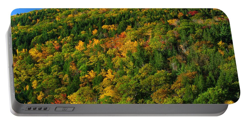 Landscape Portable Battery Charger featuring the photograph Fall Foliage Photography by Juergen Roth