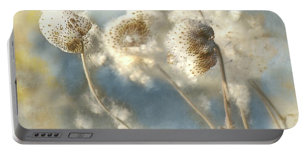 Fall Portable Battery Charger featuring the photograph Fall seeds by Jeff Burgess