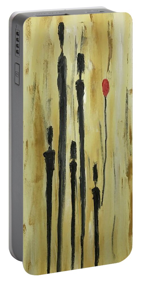 Family Portable Battery Charger featuring the painting Family by Shawn Marlow