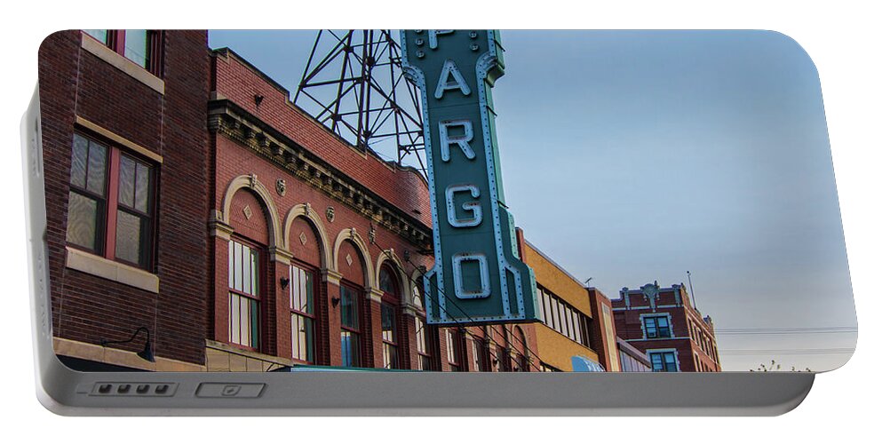 Fargo Portable Battery Charger featuring the photograph Fargo 4 by Jana Rosenkranz