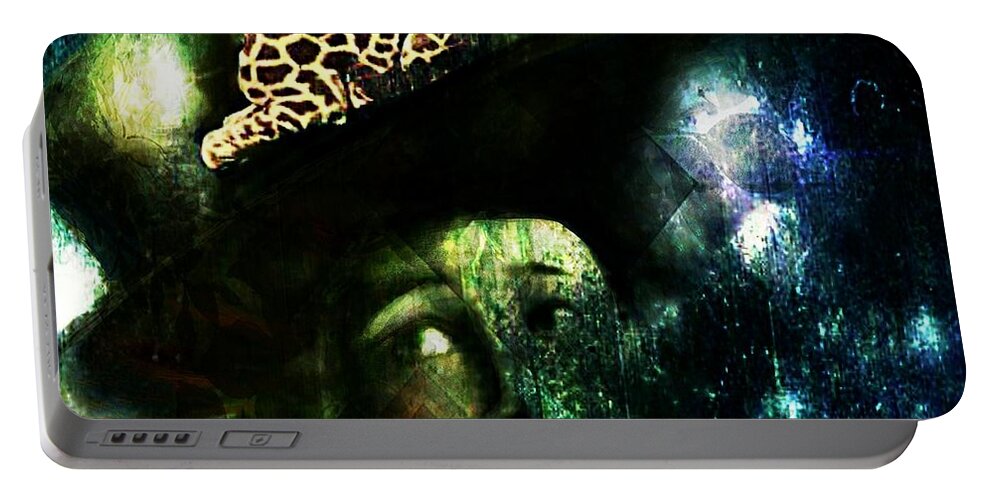 Woman Portable Battery Charger featuring the digital art Fashion Victim by Delight Worthyn