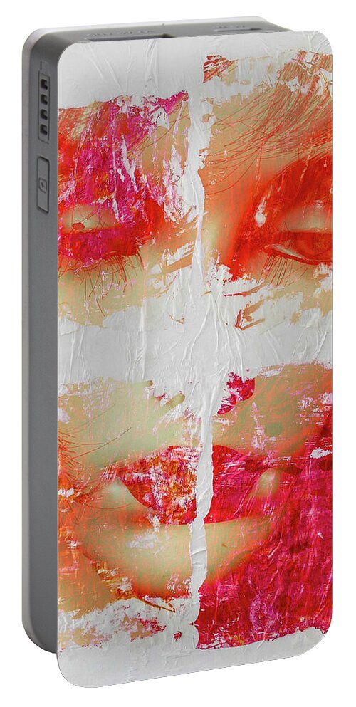 Woman Portable Battery Charger featuring the photograph Feeling splitted by Gabi Hampe