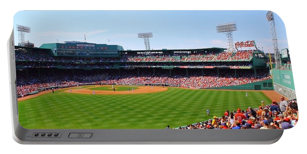 Fenway Park Portable Battery Charger featuring the photograph Fenway by Jeff Heimlich