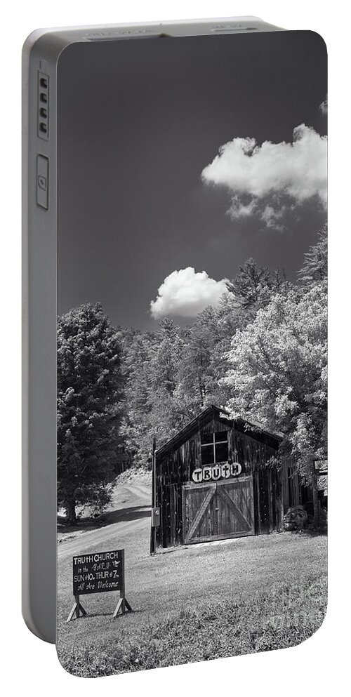 Church Portable Battery Charger featuring the photograph Finding Faith by Nicki McManus