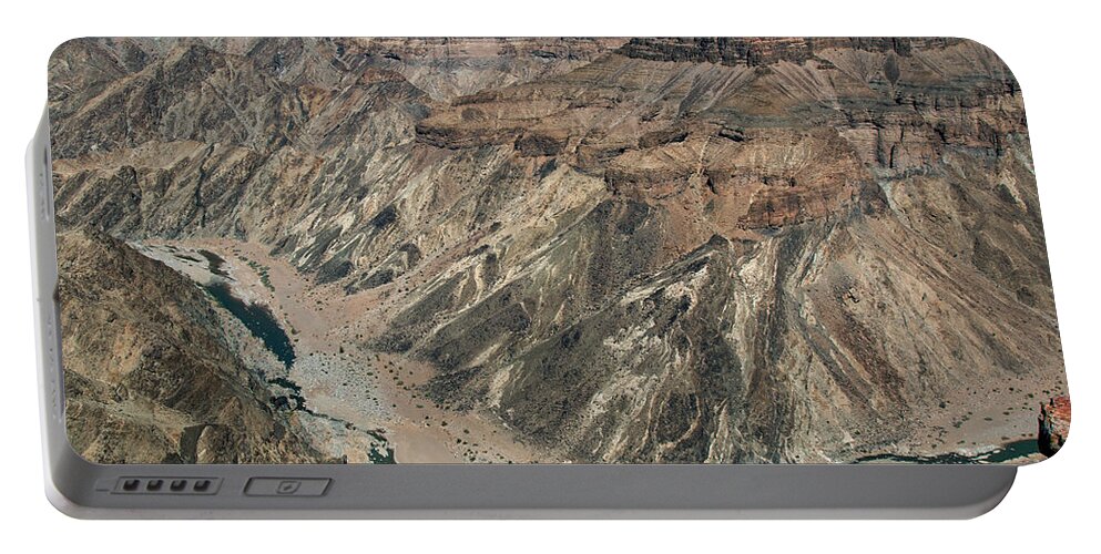 Canyon Portable Battery Charger featuring the photograph Fish River Canyon - 6 by Claudio Maioli