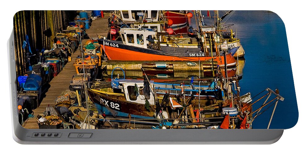 Brighton Portable Battery Charger featuring the photograph Fishing Fleet by Chris Lord
