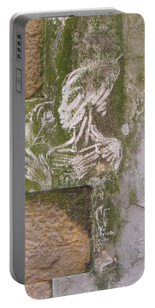 Florence Graffiti Portable Battery Charger featuring the photograph Florence Graffiti 1 by Ginger Repke