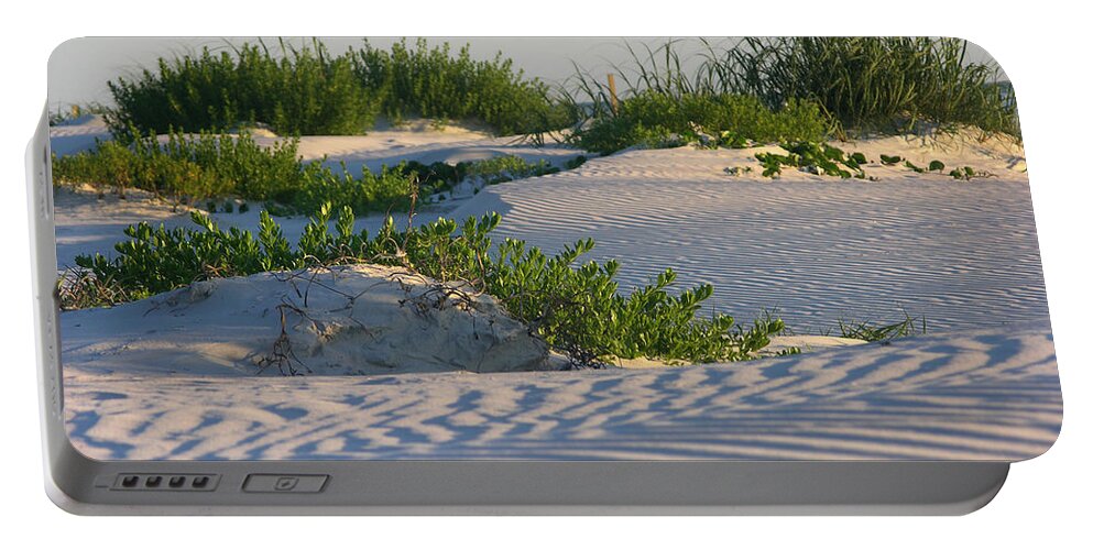 Florida Portable Battery Charger featuring the photograph Florida dunes by Julianne Felton