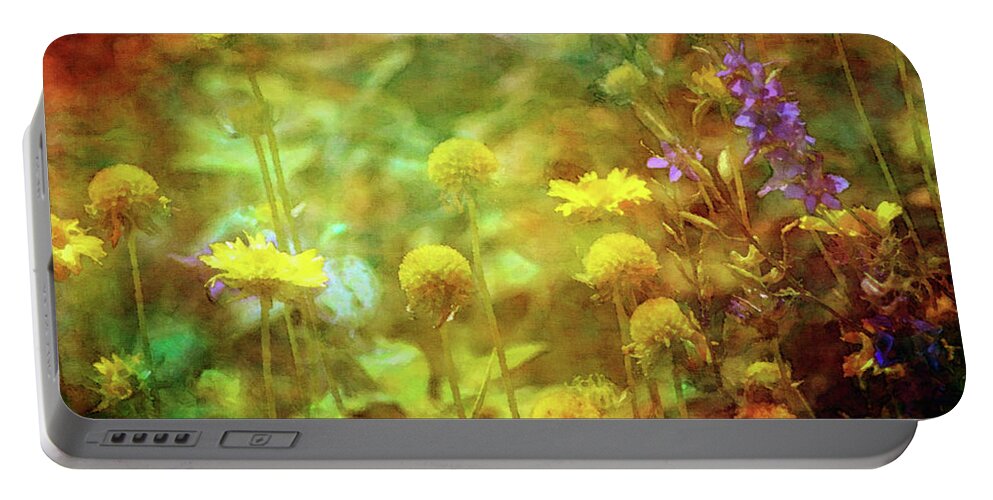 Impression Portable Battery Charger featuring the photograph Flower Garden 1310 IDP_2 by Steven Ward