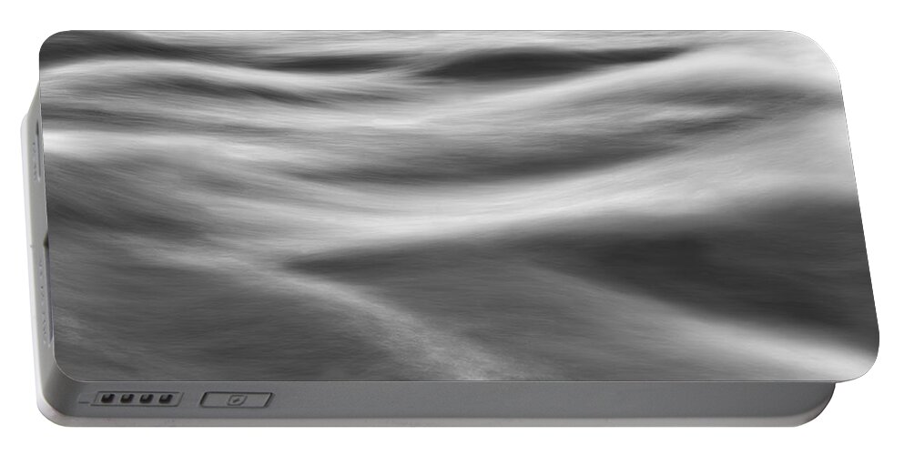 Scott Norris Photography Portable Battery Charger featuring the photograph Flowing Water by Scott Norris
