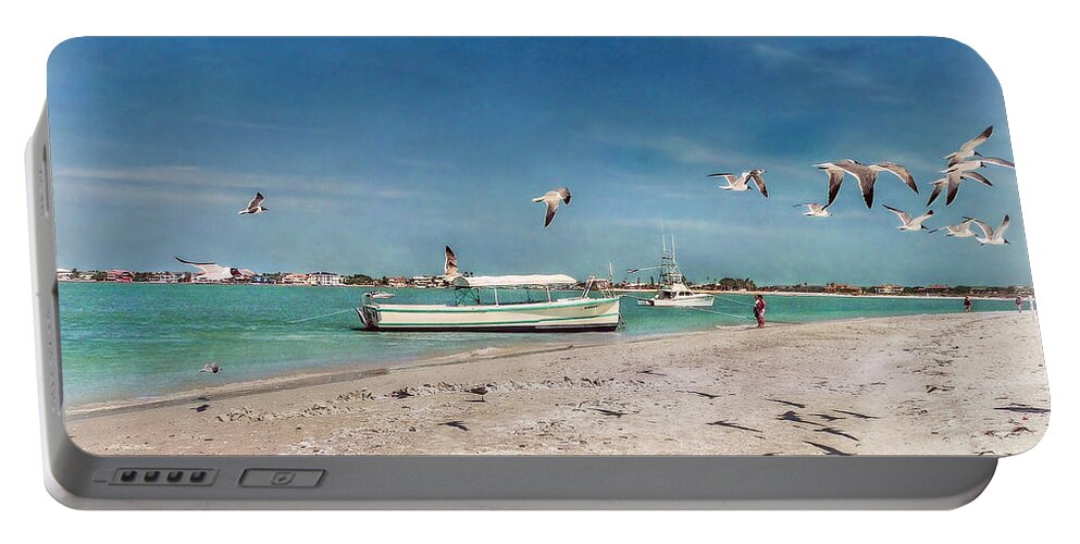 Florida Portable Battery Charger featuring the photograph Fly Shadow Fly by Hanny Heim