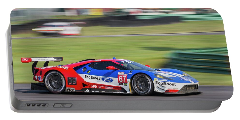 Briscoe Portable Battery Charger featuring the photograph Ford GT 67 by Alan Raasch