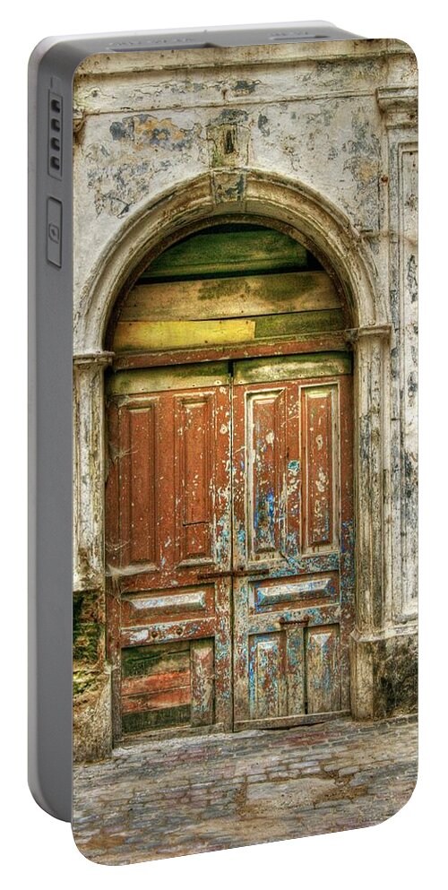 Old Portable Battery Charger featuring the photograph Forgotten Doorway by David Birchall