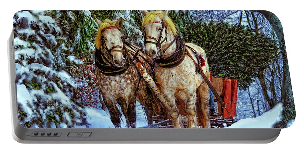 Sunday Portable Battery Charger featuring the digital art Fourth Sunday by David Luebbert