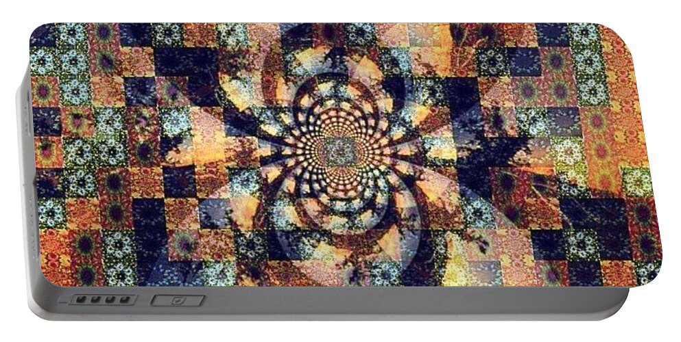 Creativity Portable Battery Charger featuring the photograph Fractals Within Fractals Within by Nick Heap