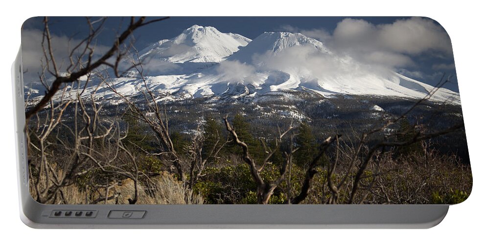 Mt. Portable Battery Charger featuring the photograph Framed by Marnie Patchett