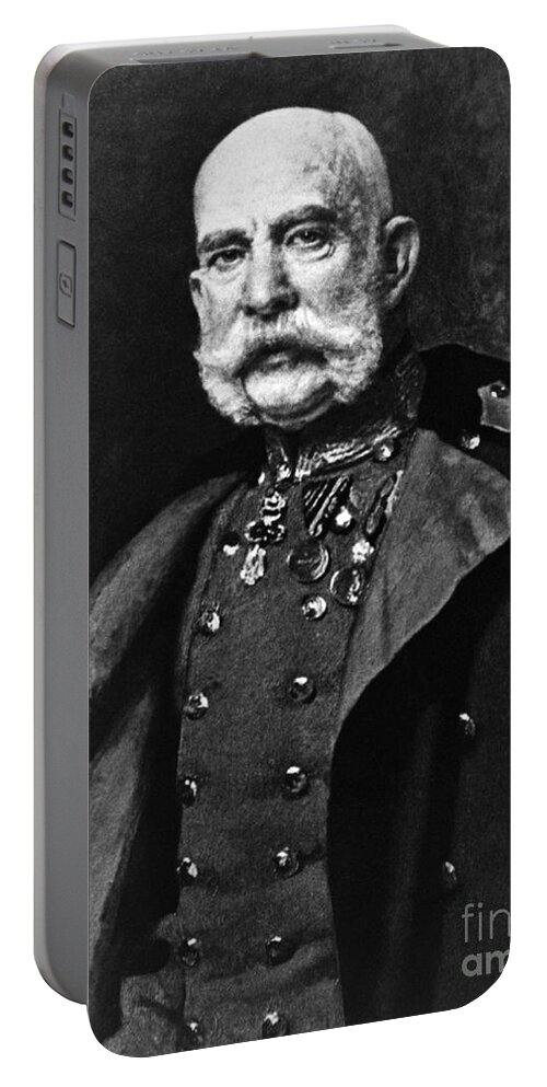 History Portable Battery Charger featuring the photograph Franz Joseph I, Emperor Of Austria by Omikron