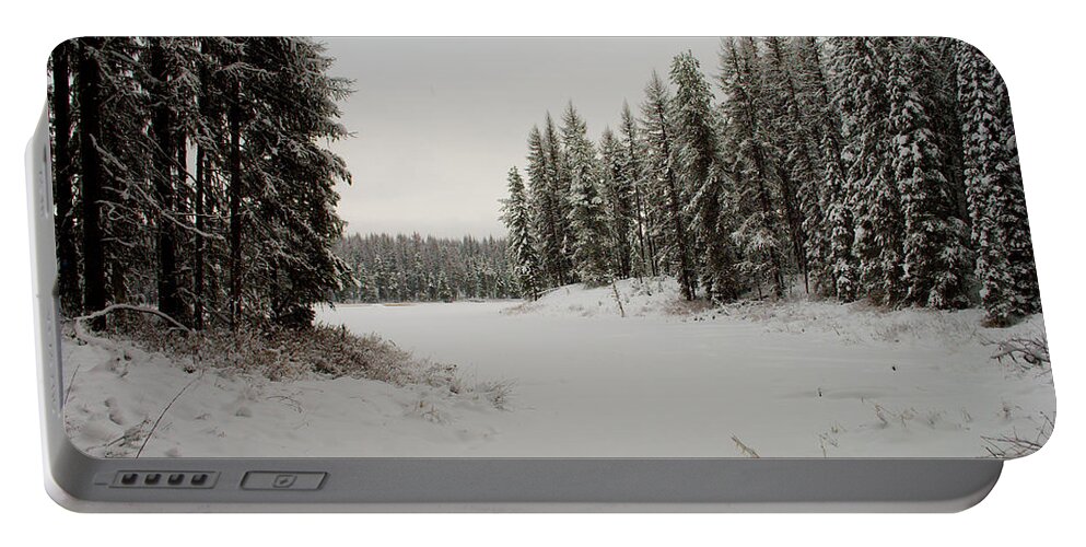 Frater Lake Portable Battery Charger featuring the photograph Frater Lake by Troy Stapek