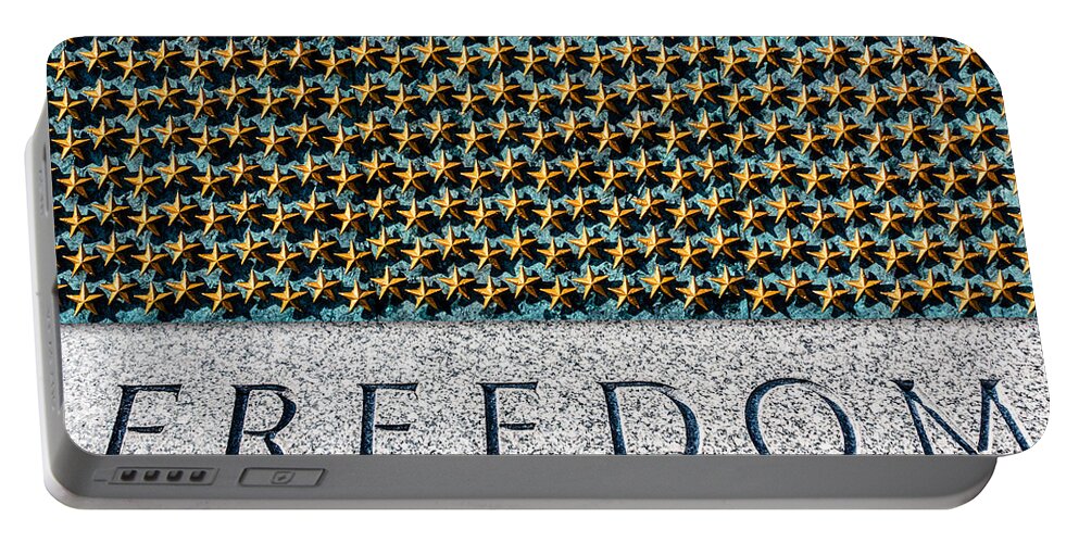 America Portable Battery Charger featuring the photograph Freedom by SR Green