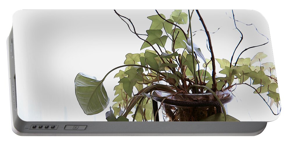 House Plants Portable Battery Charger featuring the photograph Fresh Cuttings by Yvonne Wright