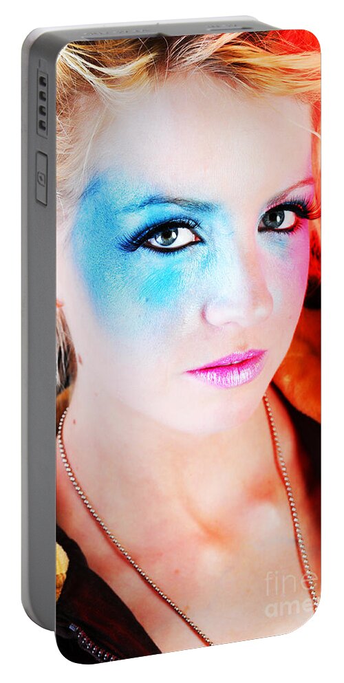 Artistic Photographs Portable Battery Charger featuring the photograph Full of color by Robert WK Clark