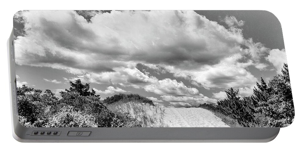 Sky Portable Battery Charger featuring the photograph Geography by Frank Winters