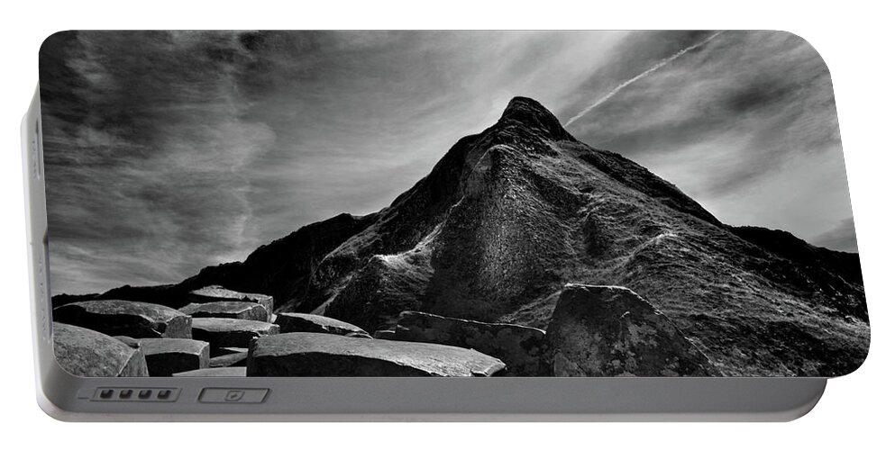 Giant's Causeway Portable Battery Charger featuring the photograph Giant's Causeway 4 by Terence Davis
