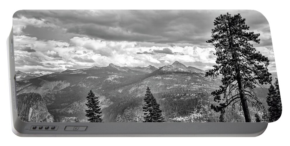 Yosemite Portable Battery Charger featuring the photograph Glacier II by Chuck Kuhn