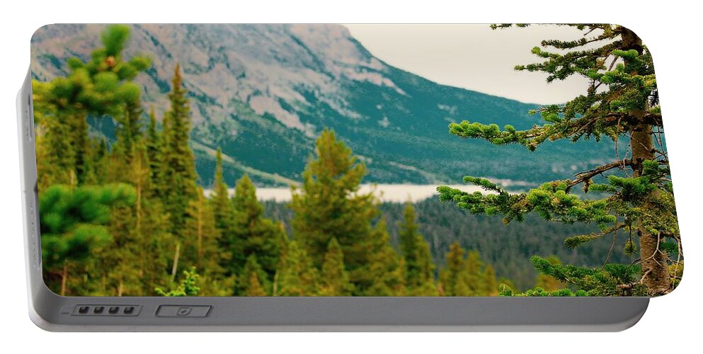  Portable Battery Charger featuring the photograph Glacier NP View by Matthew Justis