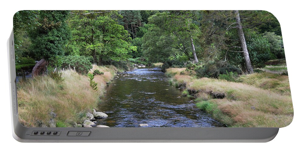 Ireland Portable Battery Charger featuring the photograph Glendasan River. by Terence Davis