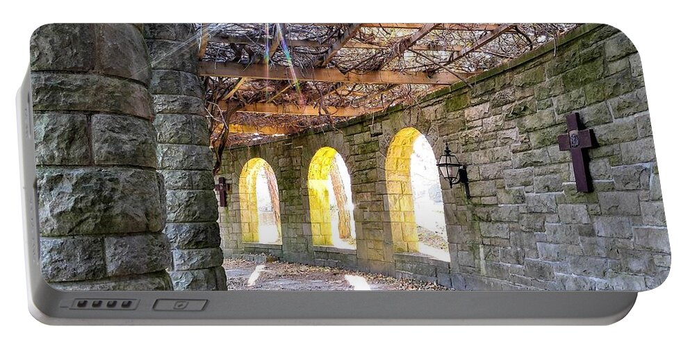 Arches Portable Battery Charger featuring the photograph Golden Arches by Jewels Hamrick