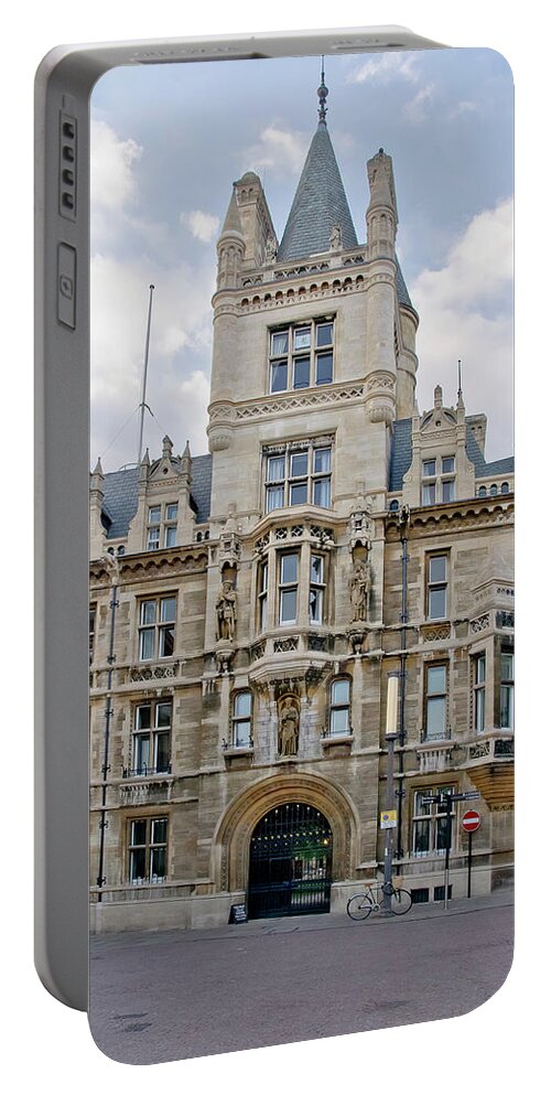Gonville And Caius College Portable Battery Charger featuring the photograph Gonville and Caius College. Cambridge. by Elena Perelman