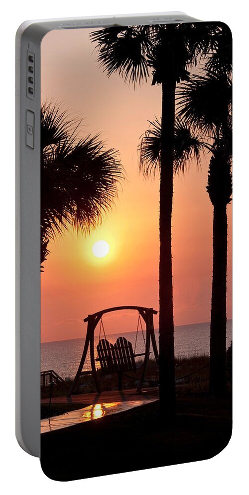 Sunrise Portable Battery Charger featuring the photograph Good Morning by Steven Sparks