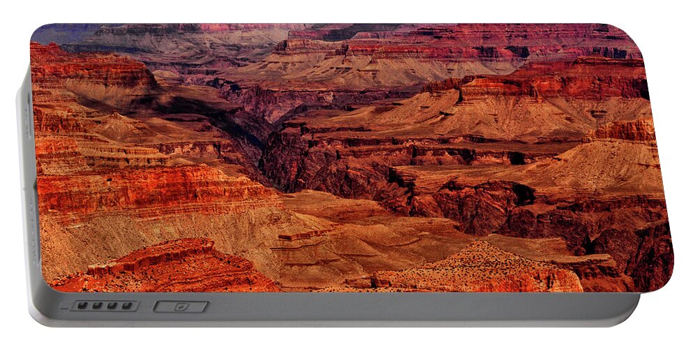 National Park Portable Battery Charger featuring the photograph Grand Canyon 020 by George Bostian