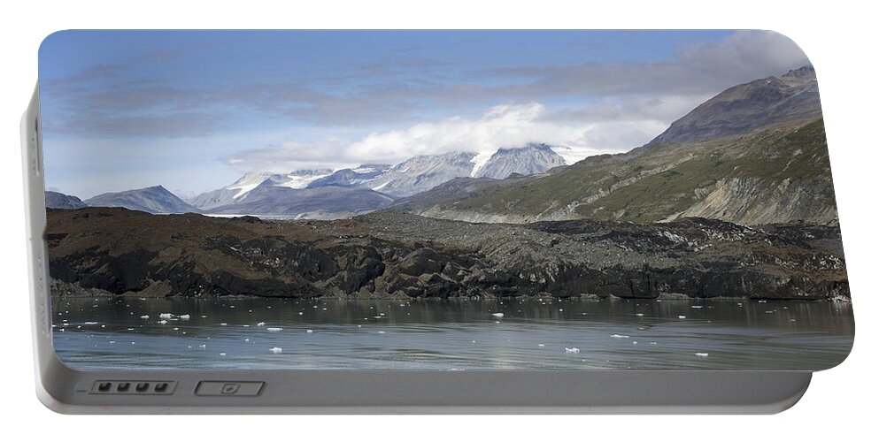 Glacier Portable Battery Charger featuring the photograph Grand Pacific Glacier by Richard J Cassato