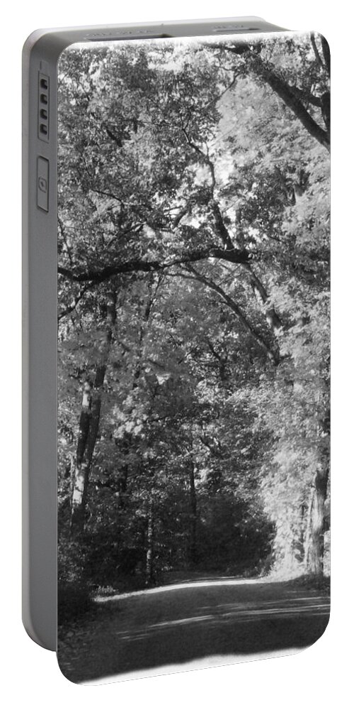 Back Portable Battery Charger featuring the photograph Graves Rd by September Stone