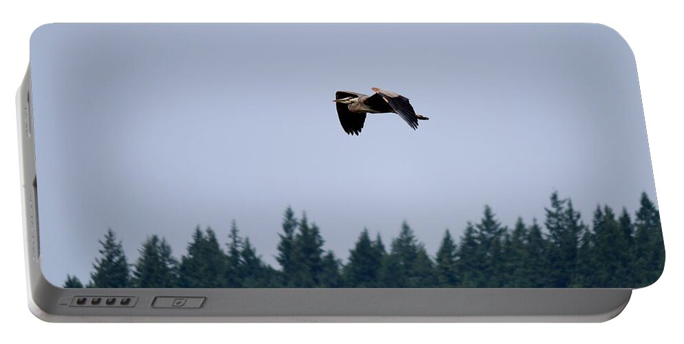 Great Blue Heron Portable Battery Charger featuring the photograph Great Blue Heron - 14 by Christy Pooschke