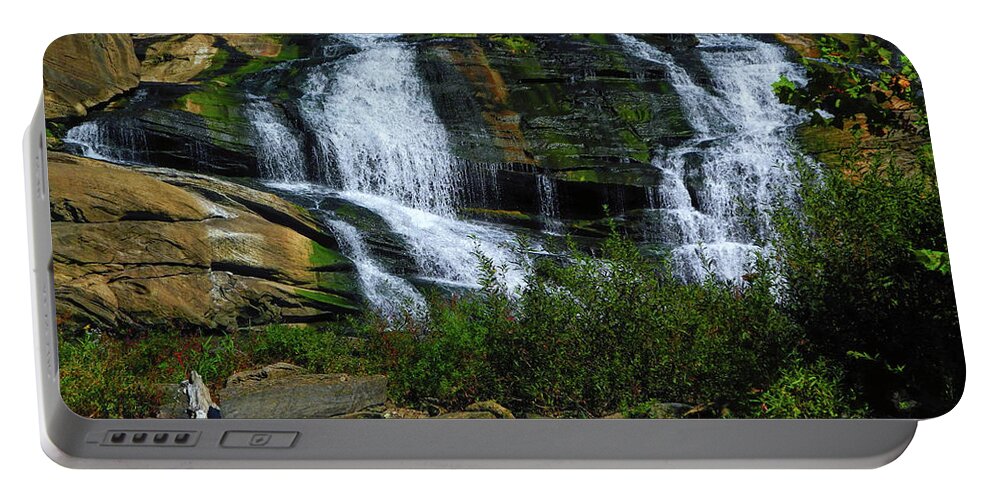 Great Falls Portable Battery Charger featuring the photograph Great Falls by Raymond Salani III