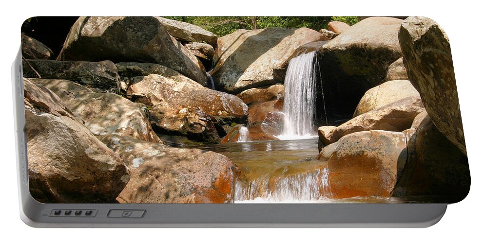 Waterfalls Portable Battery Charger featuring the photograph Great Smoky Mountains 2 by Kristin Elmquist