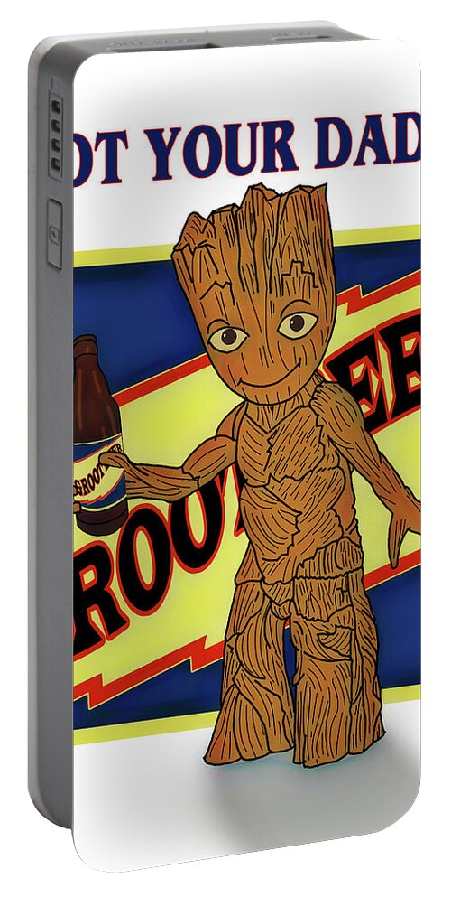 Groot Beer Portable Battery for Sale by Haldane