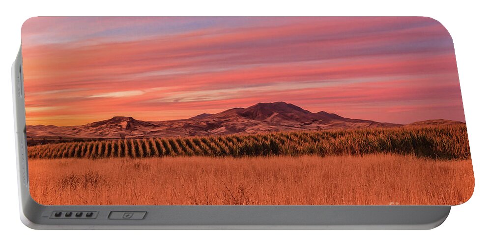Gem County Portable Battery Charger featuring the photograph Ground View by Robert Bales
