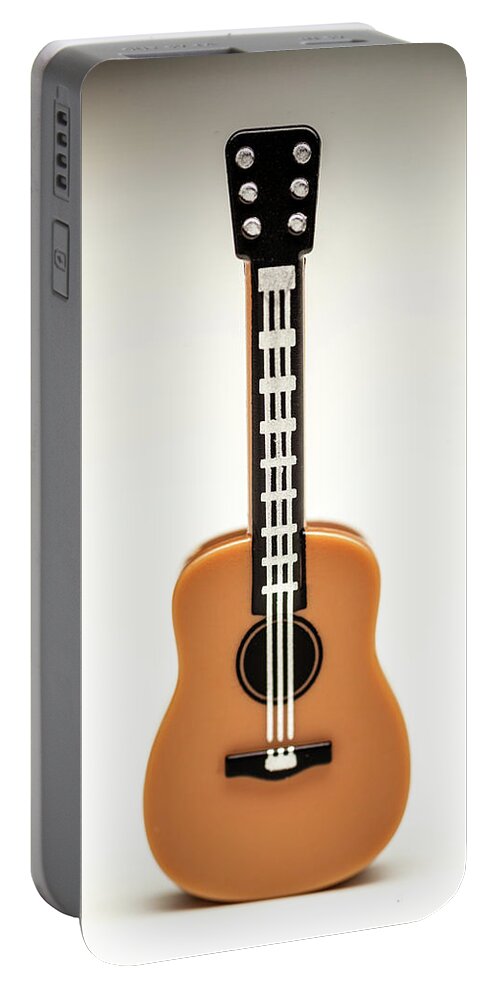 Guitar Portable Battery Charger featuring the photograph Guitar by Samuel Whitton