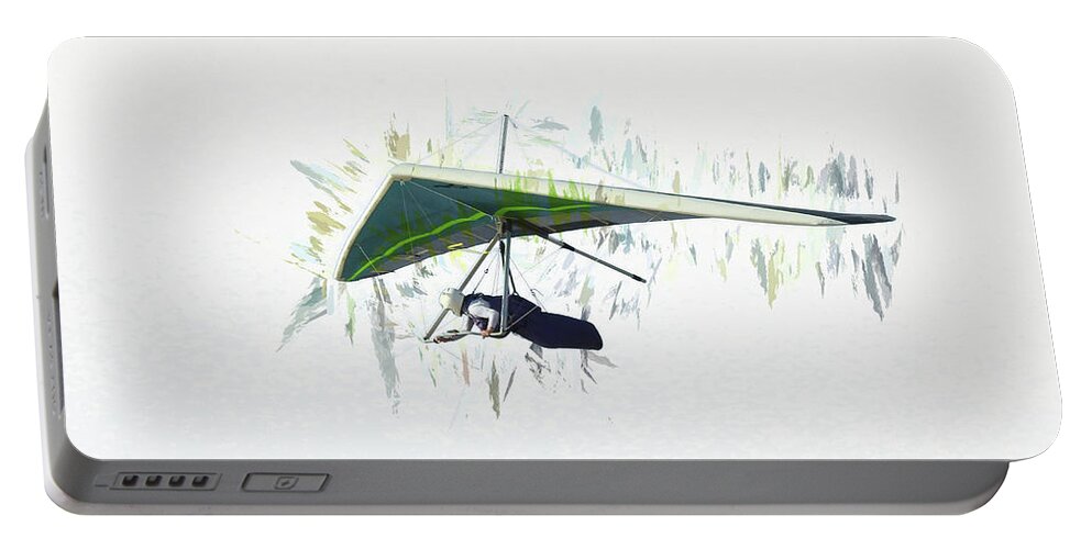 Hang Gliding Portable Battery Charger featuring the photograph Hang Gliding Nbr 2 by Scott Cameron
