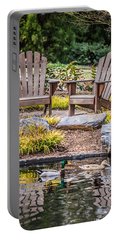 2016 Portable Battery Charger featuring the photograph Happiness goes on by Wade Brooks