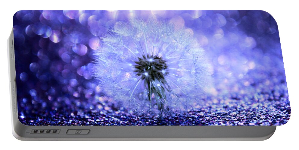 Dandelion Portable Battery Charger featuring the photograph Happy New Year by Krissy Katsimbras