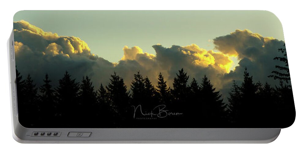 Heaven Portable Battery Charger featuring the photograph Heaven Is Not Far by Nick Boren