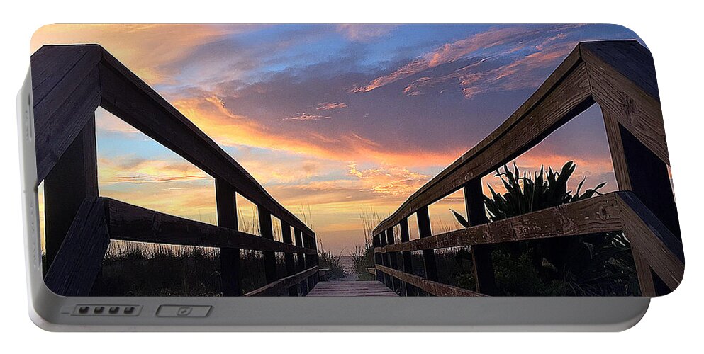 St. Augustine Portable Battery Charger featuring the photograph Heavenly by LeeAnn Kendall